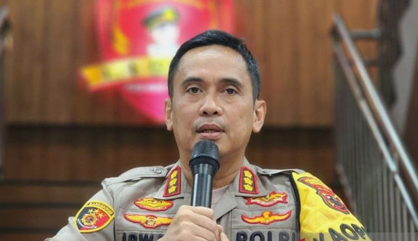 semarang police chief and senior commissioner irwan anwar has been transferred due to involvement in a shooting