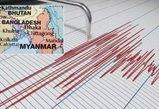 capital dhaka panicked after the unanticipated earthquake hits