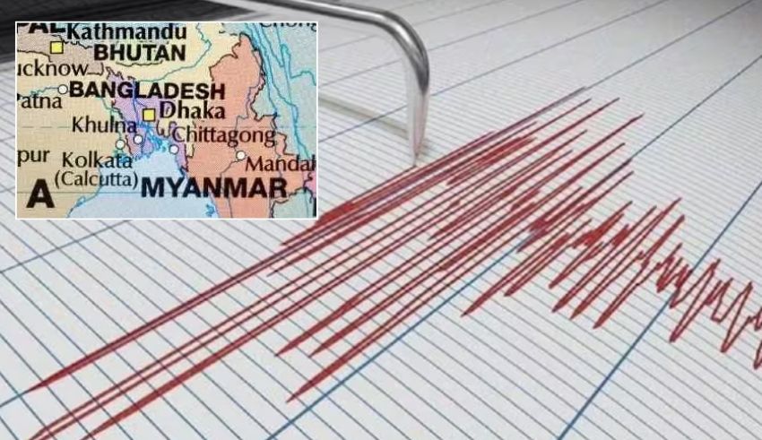 capital dhaka panicked after the unanticipated earthquake hits