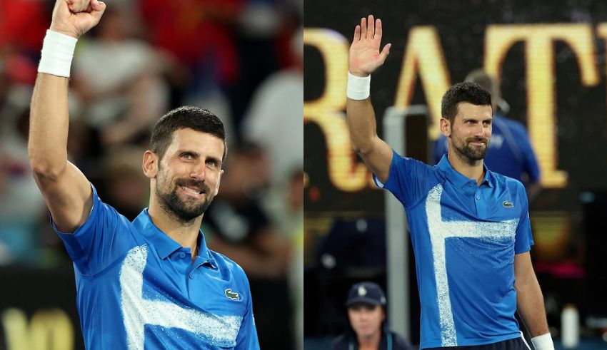 djokovic marks his new record on the day 4 of ao 2025