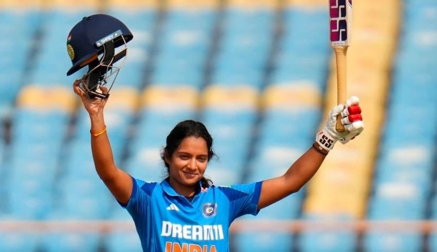 meet pratika rawal daughter of a bcci umpire and a cricket sensation with a historic 154