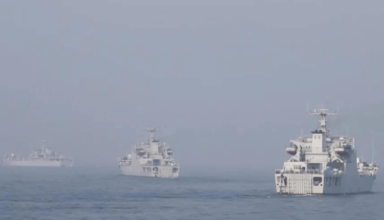 china conducts amphibious landing drills over rising tensions