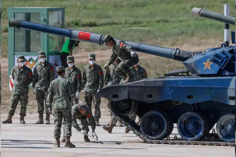 China Conducts Military Drills Near Taiwan Following Rising Tensions