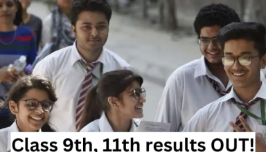 delhi education department releases results for classes 6 to 11
