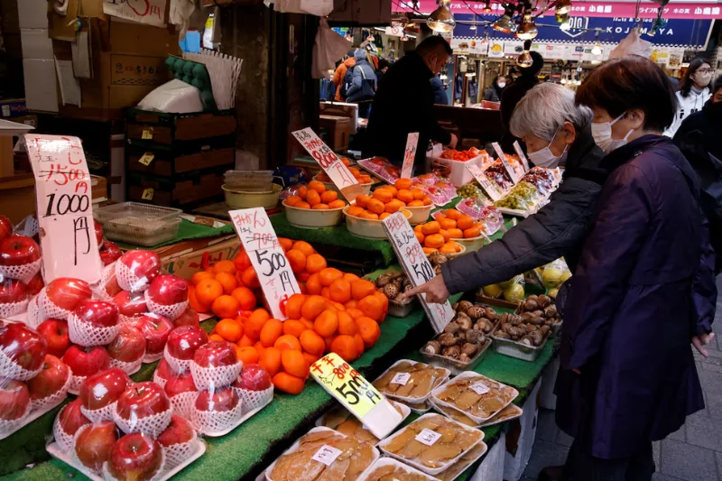 japanese consumers expect inflation to hit 12.2% in coming year, boj survey reveals